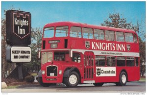 ADV: Double Decker Bus , Knights Inn Hotel Chain, 70-80s