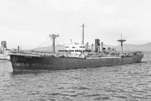 mc3787 - UK Cargo Ship - Indore , built 1943 - photo 6x4