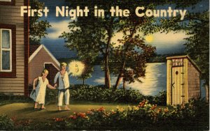 Humor - First Night in the Country
