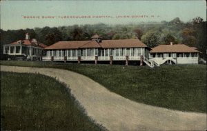 Union County New Jersey NJ Bonnie Burn Tuberculosis Hospital c1910 Postcard