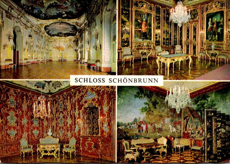 Germany Schloss Schoenbrunn Schoenbrunn Castle Multi View 1970