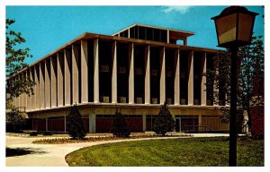 Postcard LIBRARY SCENE Columbia Missouri MO AR5600