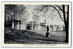 1945 Washington And Lee University Lexington Virginia VA Posted Vintage Postcard