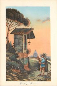 Campagna Roman Romana Rome Italy Postcard