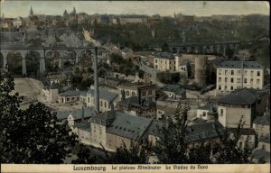 LUXEMBOURG AUSTRIA Le plateau Altmunster c1910 Postcard