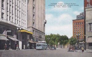 Texas El Paso Pioneer Plaza Looking Toward San Jacinto Plaza