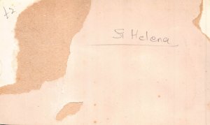 Saint Helena General View RPPC vintage postcard B948