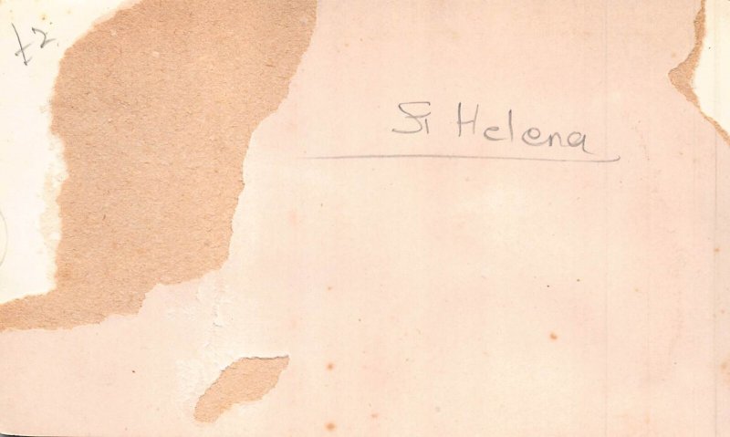 Saint Helena General View RPPC vintage postcard B948