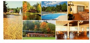 Pinelands Resort, Muskoka, Port Carling, Ontario, Vintage Advertising Postcard