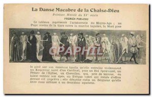 Old Postcard The Dane Macabre la Chaise Dieu