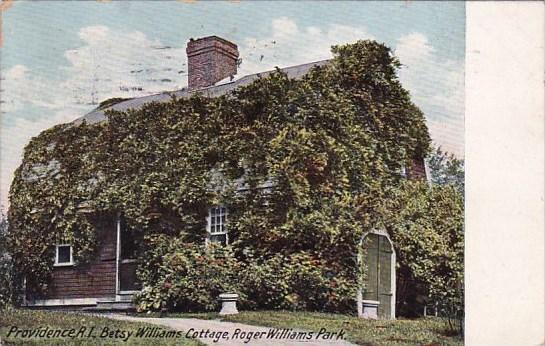 Betysy Williams Cottage Roger Williams Park Providence Rhode Island 1910