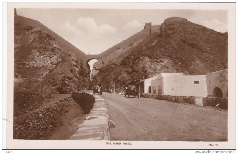 RP ; The Main Pass , ADEN , Yemen, 1910-30s