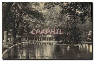 Old Postcard Paris Parc Monceau The Colonnade