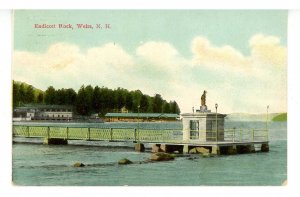 NH - The Weirs, Lake Winnipesaukee. Endicott Rock