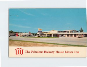 Postcard The Fabulous Hickory House Motor Inn, Poplar Bluff, Missouri