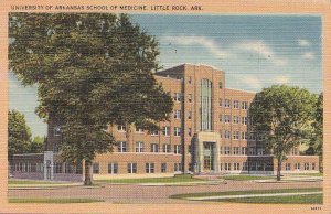 Postcard University of Arkansas School of Medicine Little Rock Arkansas