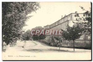 Old Postcard Prison Riom Central Prison