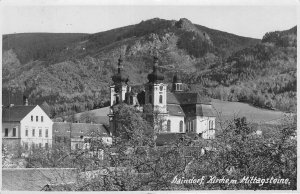 Lot137 haindorf  kirchem mittagsteine real photo  Hejnice  czech republic