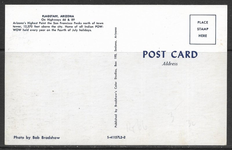 Arizona, Flagstaff - Greetings From - [AZ-165]