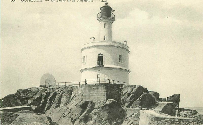C-1910 France Lighthouse Quiberon Louis Levy #35 Postcard 20-14149