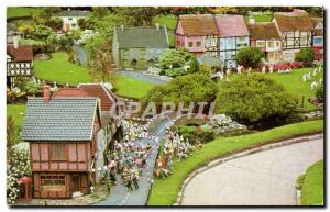 Old Postcard The Model Village Great Yarmouth