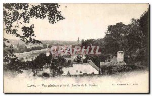 Old Postcard Laval Vue Generale Jack Du Jardin De La Perrine