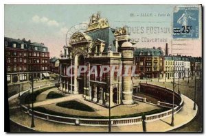 Postcard Old Lille Gate