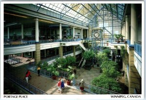 Postcard - Portage Place - Winnipeg, Canada