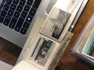 E27/ Tijuana Mexico Postcard c1910 Ten Foldout Images Custom House Savin Store+