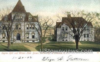 Sayles Hall, Brown University - Providence, Rhode Island
