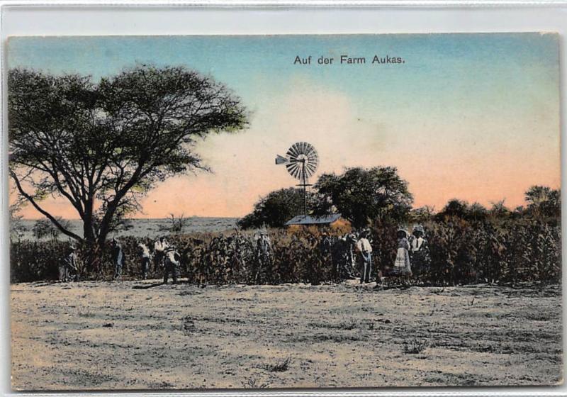 NAMIBIE : auf der farm aukas - tres bon etat