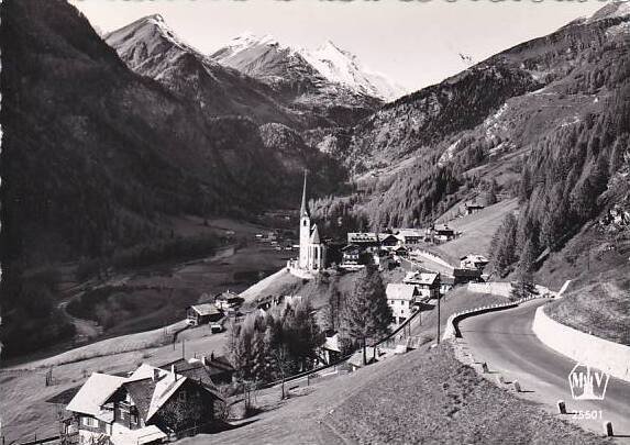 Austria Heiligenblut mit Grossglockner Kaernten Real Photo