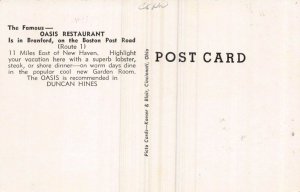 Postcard Oasis Restaurant in Branford, Connecticut~130361