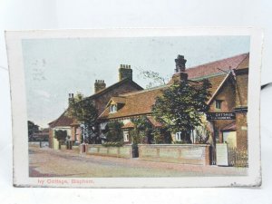 Ivy Cottage Tea Gardens Bispham Lancashire Vintage unused Postcard