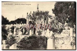 Old Postcard Carthage Garden Museum Lavigerie