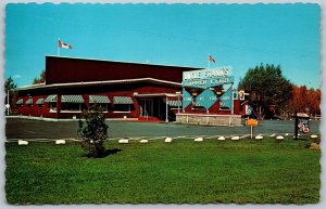 Postcard Thunder Bay Ontario c1960s Uncle Frank’s Supper Club Hwy 61 Roadside