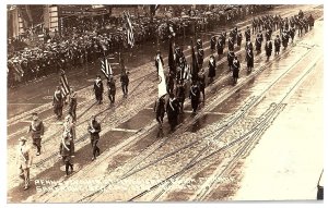 Pennsylvania  at American Legion Parade San Francisco 1923 RPPC Postcard