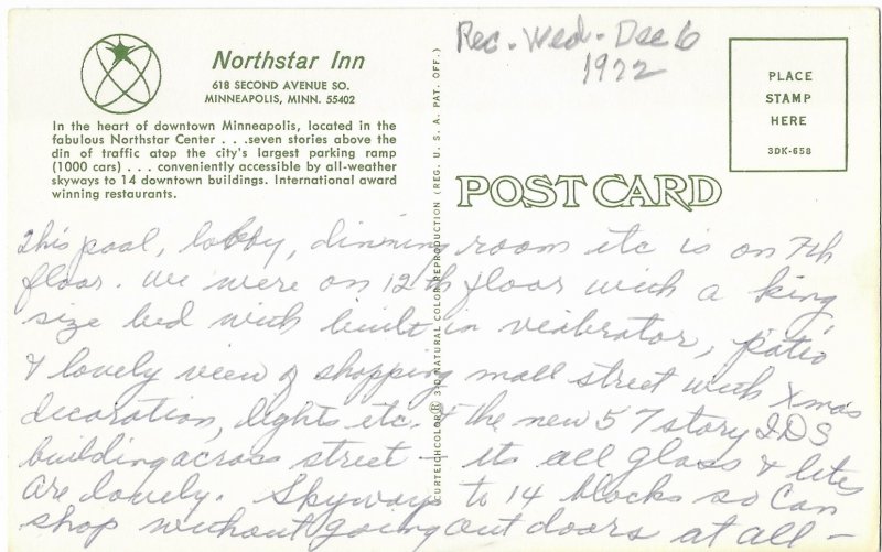 Northstar Inn 618 2nd Ave Minneapolis Minnesota
