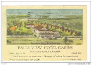 Fall View Hotel , Niagra Falls, Ontario , Canada , PU-1948