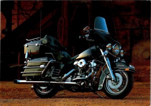 Motorcycle  HARLEY-DAVIDSON ELECTRA GLIDE   4½ X 6½  Framing Postcard