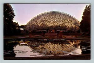 The Climatron Dome, Shaw's Botanical Garden, St Louis Missouri Vintage Postcard