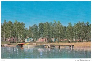 North Star Camp, Cabins, Boats, Waterhen Park, Toutes Aides, Manitoba, Canada...