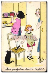 Humor - Illustration - But someone & # 39un disturbed the party - cat - cat -...