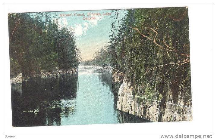 Natural Canal, Kipawa Lake, Quebec, Canada,1900-1910s