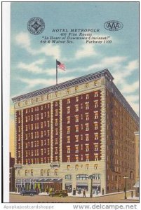 Ohio Cincinnati Hotel Metropole 400 fine Rooms