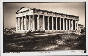 Greece Athens The Thyssion Vintage RPPC C151