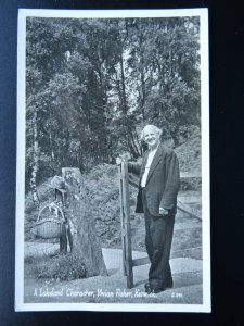 Cumbria KESWICK Lakeland Character VIVIAN FISHER c1960s RP Postcard