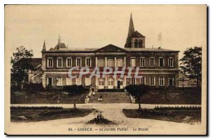 Old Postcard Lisieux Garden Piblic The Museum