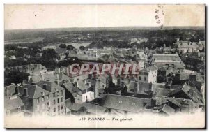 Old Postcard Vannes Vue Generale