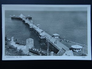 Wales LLANDUDNO The Pier - Old RP Postcard by Photochrom